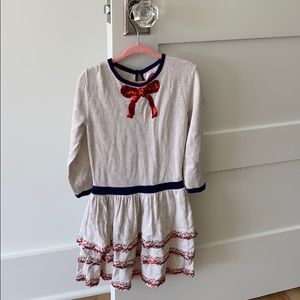 Mini boden knit dress with sequin details